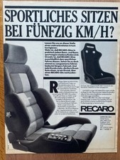 1985 Recaro Sportsitz