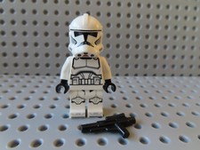Lego Figur Star Wars Clone Trooper (Phase 2) + Blaster mittel sw1319 75372 NEU