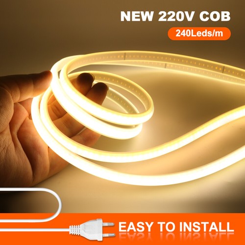 Cob led streifen 220v 230v - led,