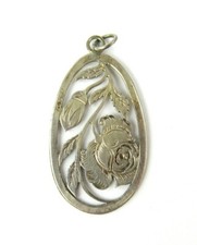 Elegant 900 Rose Pendant Art