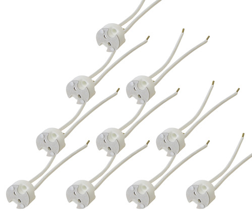 10x lampenfassung gx5 3 - g4, gx5,3