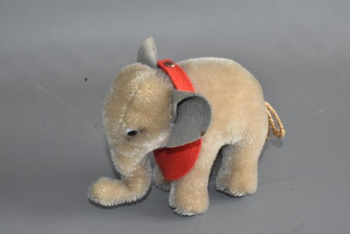 Steiff elefant 10cm knopf - 10cm, am