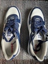 Hugo Sneaker Kilian von Hugo Boss, Größe 45, dunkelblau/weiß
