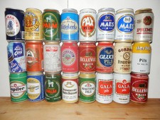24 Schöne Bierdosen aus