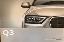 Original Audi Q3 Verkaufskatalog Modelljahr 2013