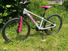 Kinderfahrrad (MTB) von Ghost Powerkid 24 weiß/pink