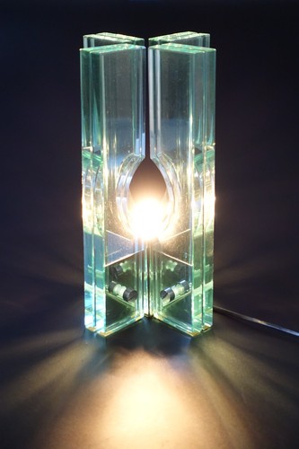 Tischleuchte glas design - glas,