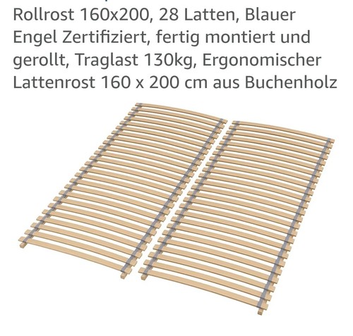 Lattenrost rollrost 160 - rollrost, 200
