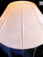 Große Tischdecke Damast XIX