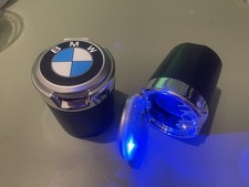 Auto Innenraum Aschenbecher LED Licht Tragbar Rauch Asche Halter für BMW Performance