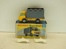 LESNEY MATCHBOX SUPERFAST NO37 DODGE CATTLE TRUCK TOP BOXED (L746)