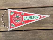 Altes Fahrrad Oldtimer Wimpel/ Flag VELO VELOS SALVATOR sehr selten Original