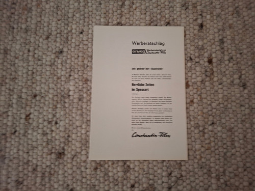 Werberatschlag herrliche - ,