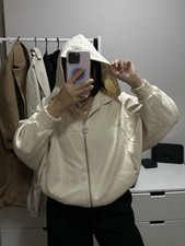 Zara beige Bomberjacke Jacke locker