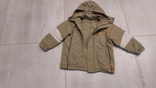 Jungen Winterjacke/Anorak beige in Größe 116