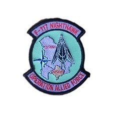 US AIRFORCE Patch KOSOVO F-117 NIGHTHAWK, selten rar