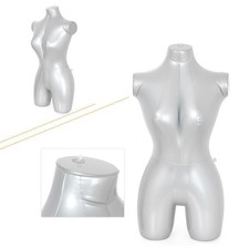 Frau Ganzkörper PVC Aufblasbare Schaufensterpuppe Mode Dummy Torso Modell Show