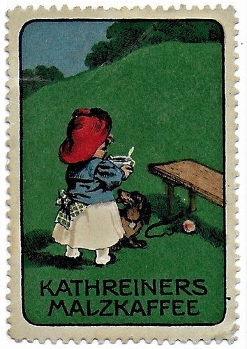 Reklamemarke kathreiners - reklamemarke,