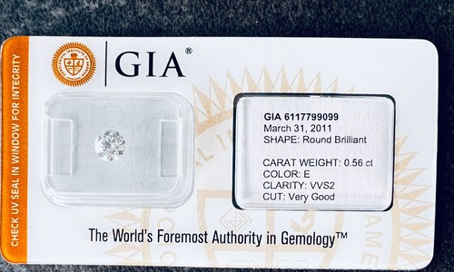 Diamant mit gia - diamant, gia-zertifikat