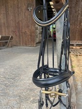 Kandare ⭐NEU ? ,Schwarz, WB inkl. Sprenger Gebissen