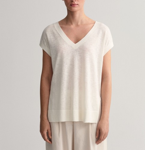 Gant damen strickweste weiß - damen,