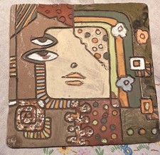 Kunstkeramik Terrakotta Fliese