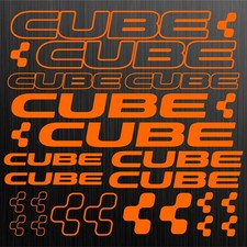 CUBE aufkleber sticker fahrrad