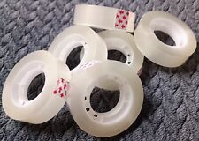 Klebefilm Klebeband Klebe Film transparent 18 Rollen x 15 mm x 33 m für Abroller