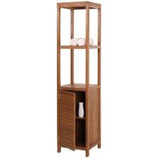 Teak-Regal HWC-M84, Badschrank