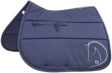 Busse Satteldecke Schabracke Collection EP Print IV, DR Dressur Marine VB/WB neu