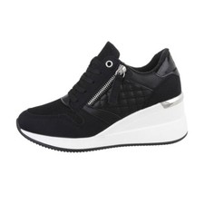 Sneakers Low Damenschuhe 6654 Ital-design In Schwarz