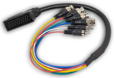 SCART zu BNC Breakout Adapter
