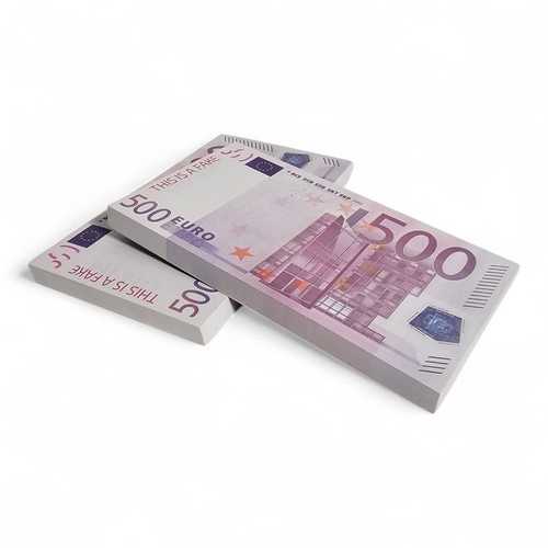 Notizblock 500 scheine fake - notizblock, 500€