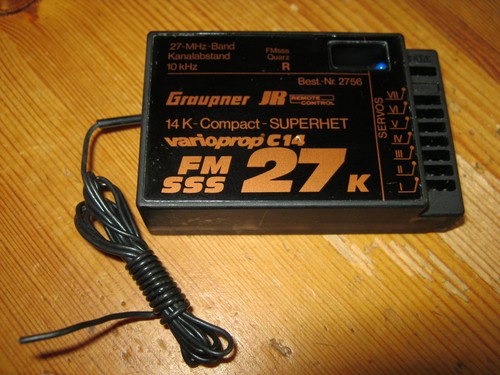 Empfänger graupner 14 - jr, c