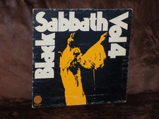 Vinyl-LP: BLACK SABBATH - Vol 4 (1972) UK First Press / Vertigo Swirl!