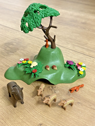 Playmobil hügel mit - mit, tieren