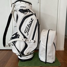Titleist white/black woven