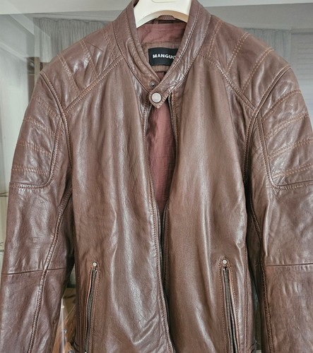 Lederjacke herren braun - lederjacke,