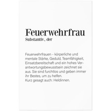 Definition: Feuerwehrfrau