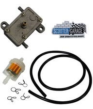 Unterdruck Benzinpumpe + Benzinschlauch + Benzinfilter für Gilera Runner FX 125