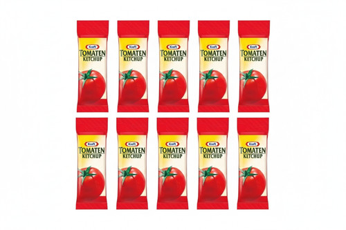 Kraft tomatenketchup 10x15ml - tomatenketchup,