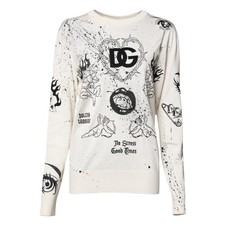 DOLCE & GABBANA Pullover Weiß