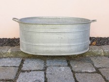 Alte große zinkwanne - alte,