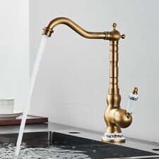 Antik Messing Küchenarmatur 360° Wasserhahn Küche Mischbatterie Spültischarmatur