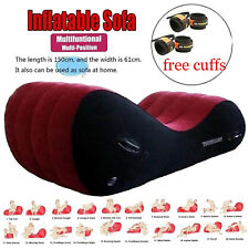 Aufblasbares Schlafsofa Weicher Stuhl Sex Position Liebe Sitz Couch Handschellen