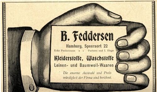 Feddersen hamburg speersort - b.,