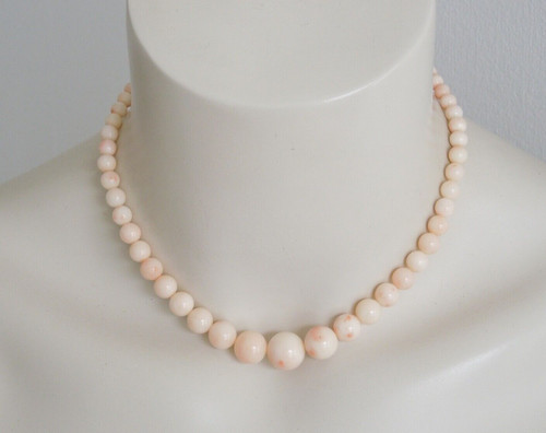 Kette collier koralle - collier,