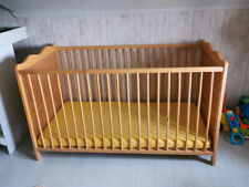 Baby- Kleinkinderbett 70x 140 in Buche