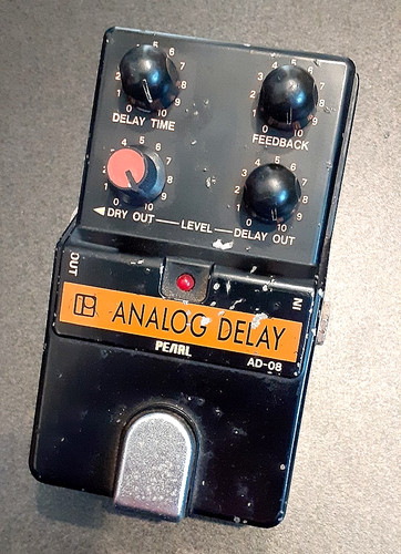 Pearl analog delay 1980s - ad-08,