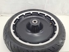 Harley-Davidson Softail Fat Boy M8 Vorderradfelge/ Felge vorne schwarz feinstruk